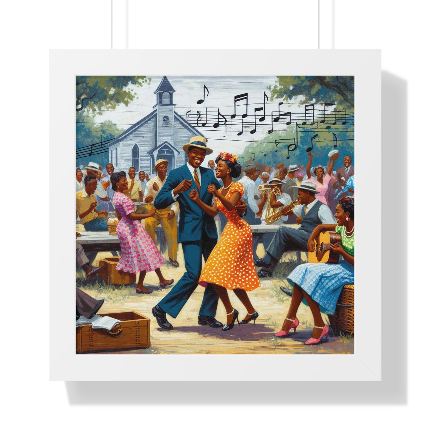 Stanky Leg After Service -  Unique Wall Art - Framed Vertical Poster