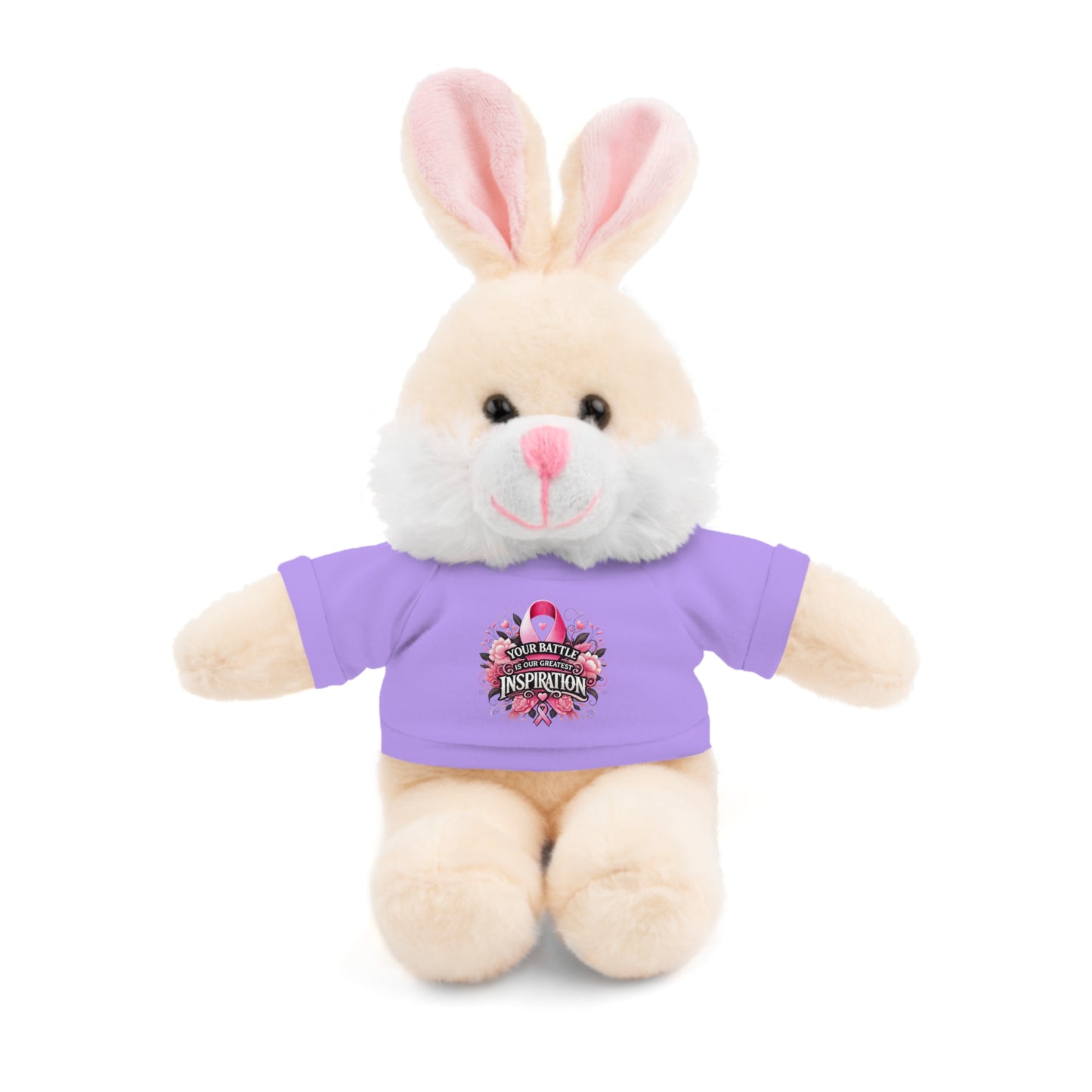 Breast Cancer Awareness Stuffed Animals with Tee
