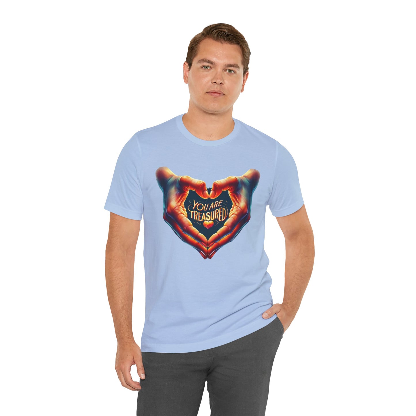 You Are Treasured - Both Sides Printed - Short Sleeve Tee