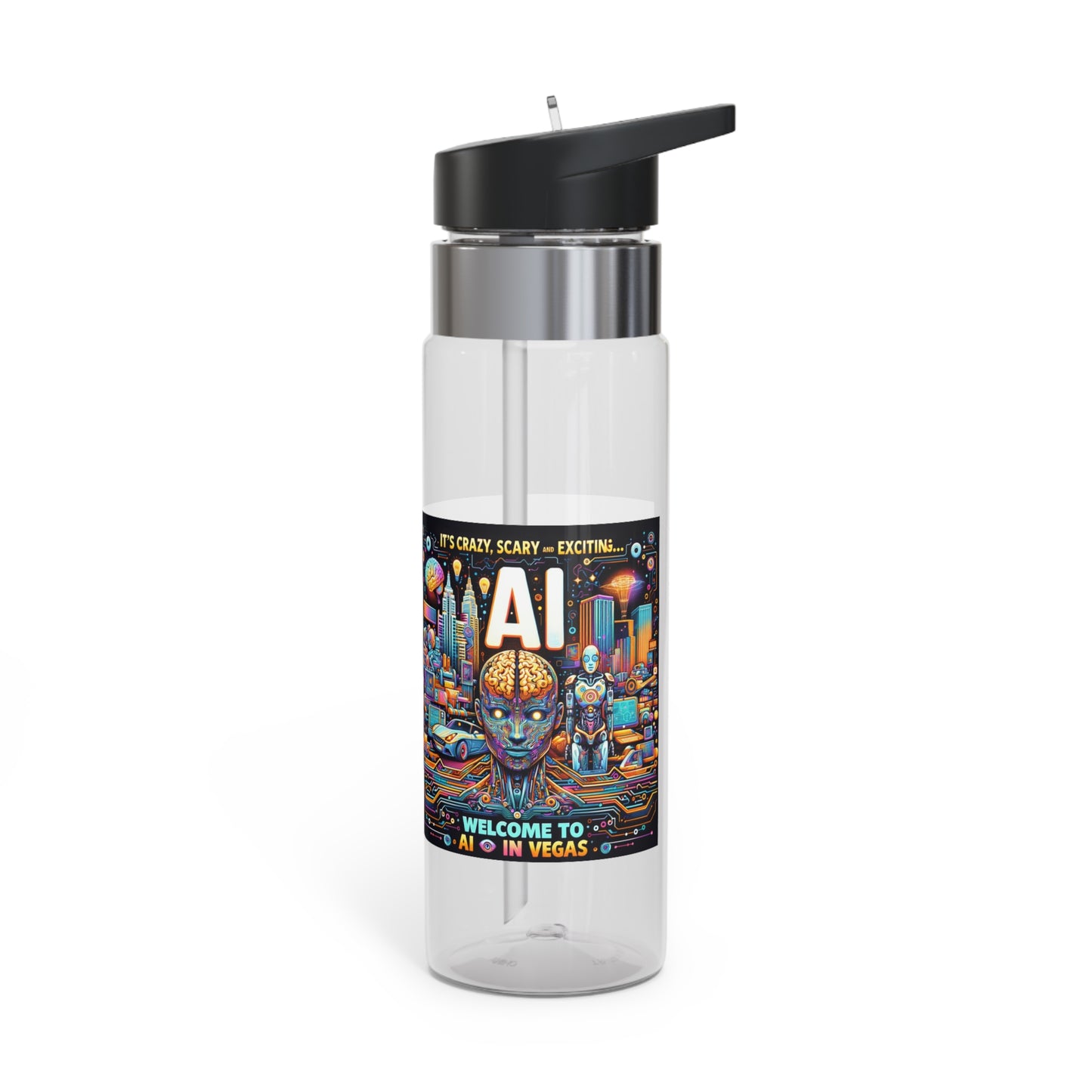 AI In Vegas 20oz Sport Bottle