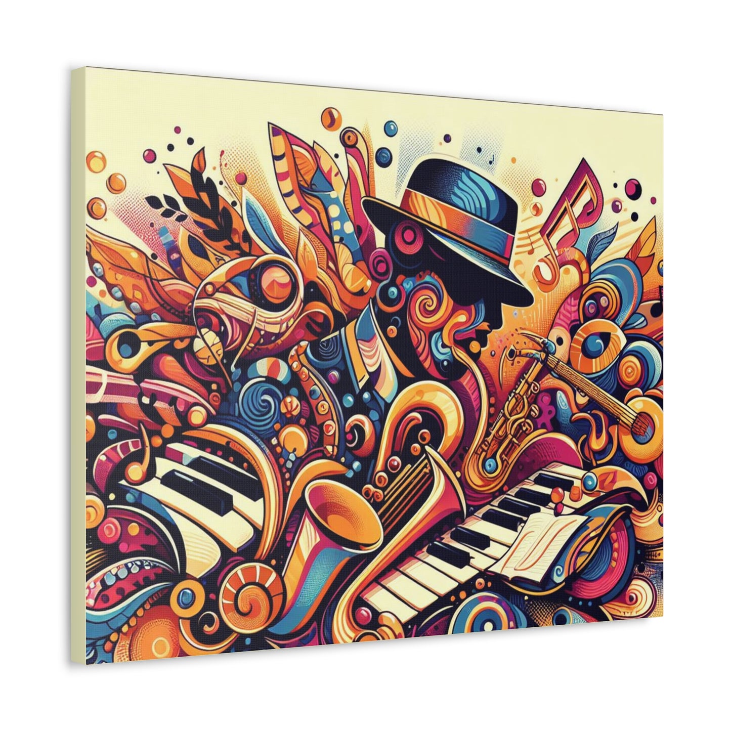 Giving It All I Got on Stretched Canvas