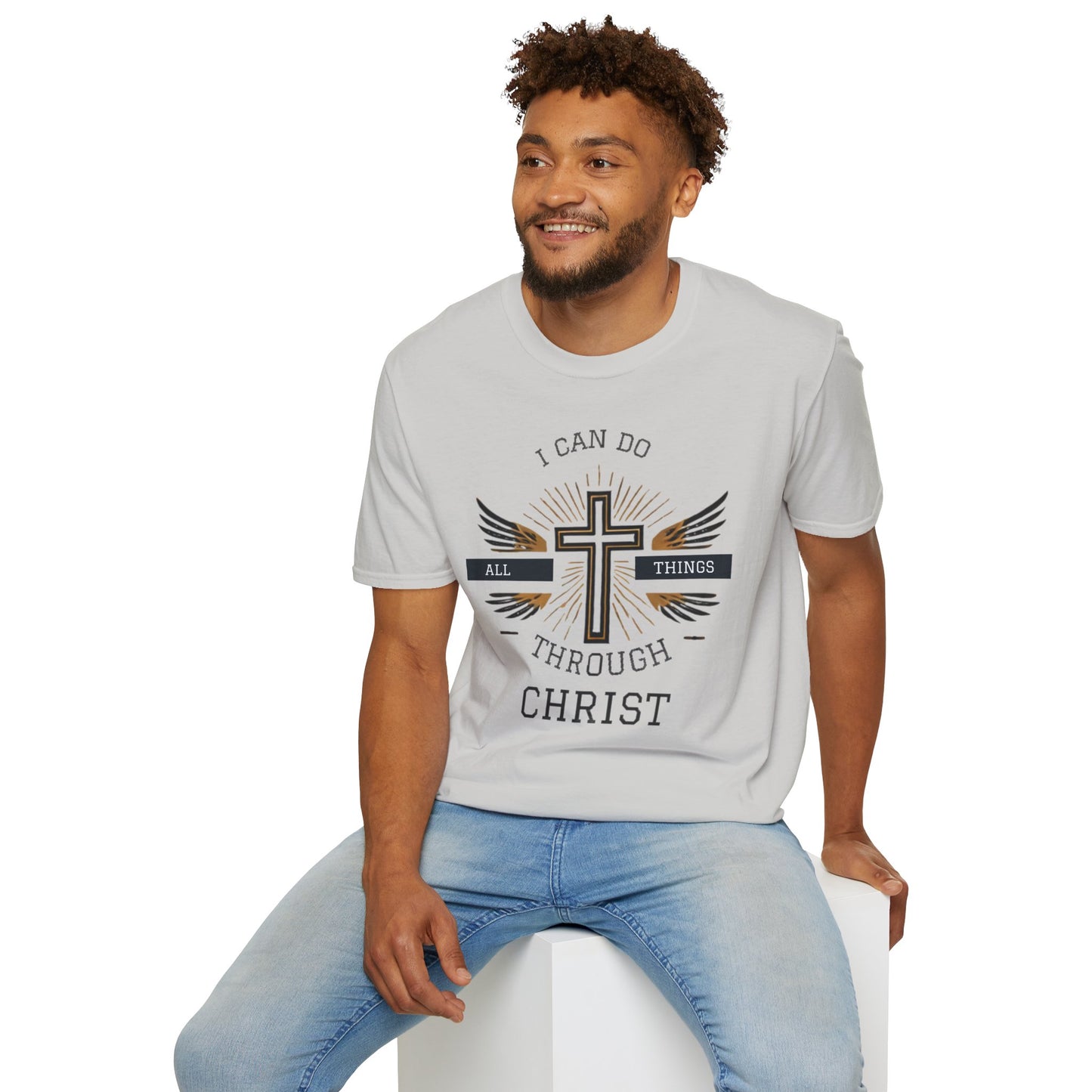All Things Through Christ Unisex Softstyle T-Shirt