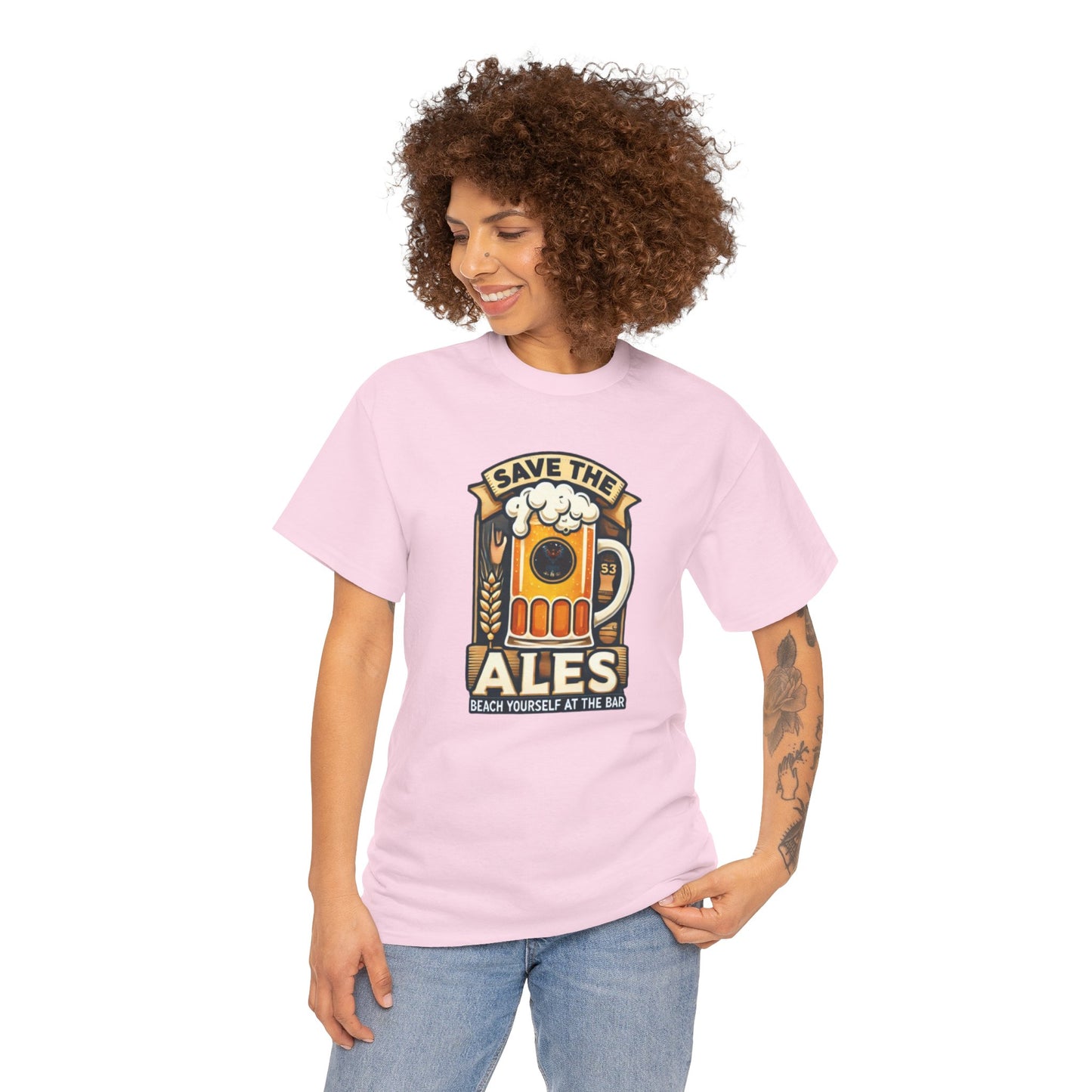 Save The Ales Unisex Heavy Cotton Tee