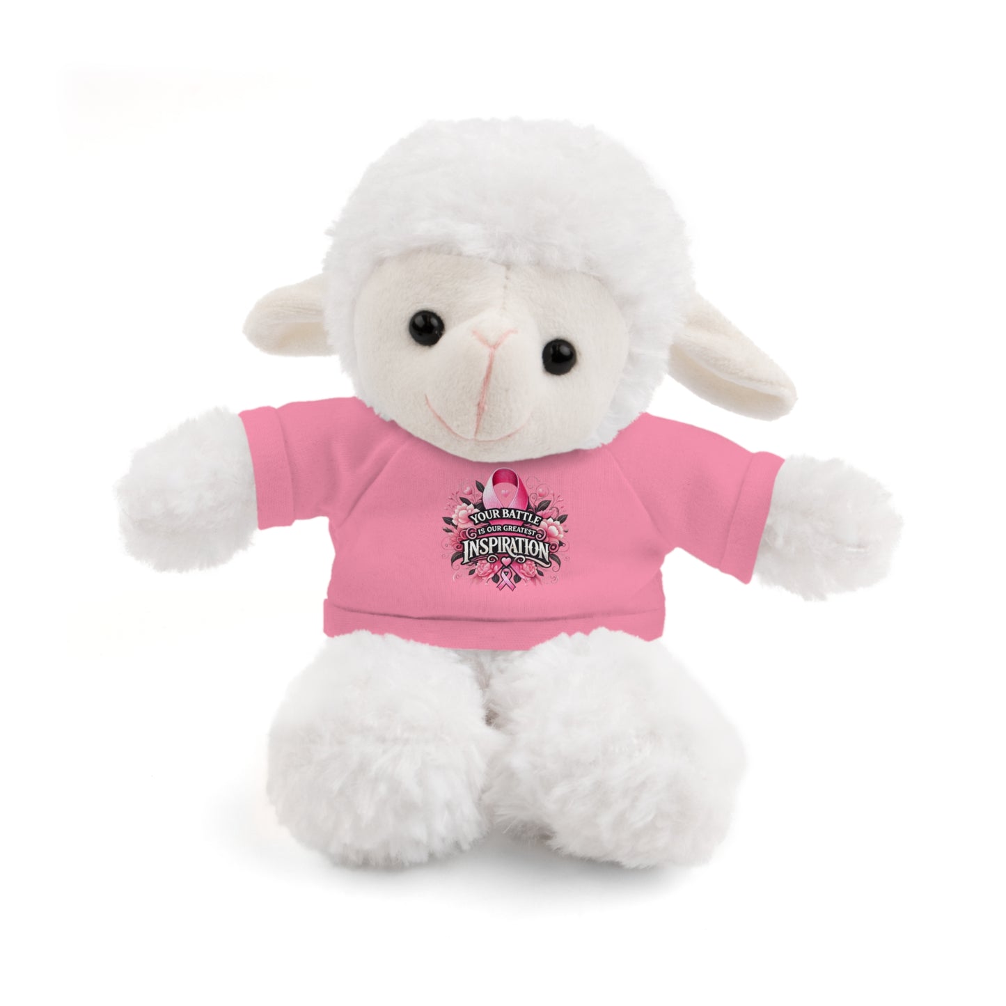 Breast Cancer Awareness Stuffed Animals with Tee