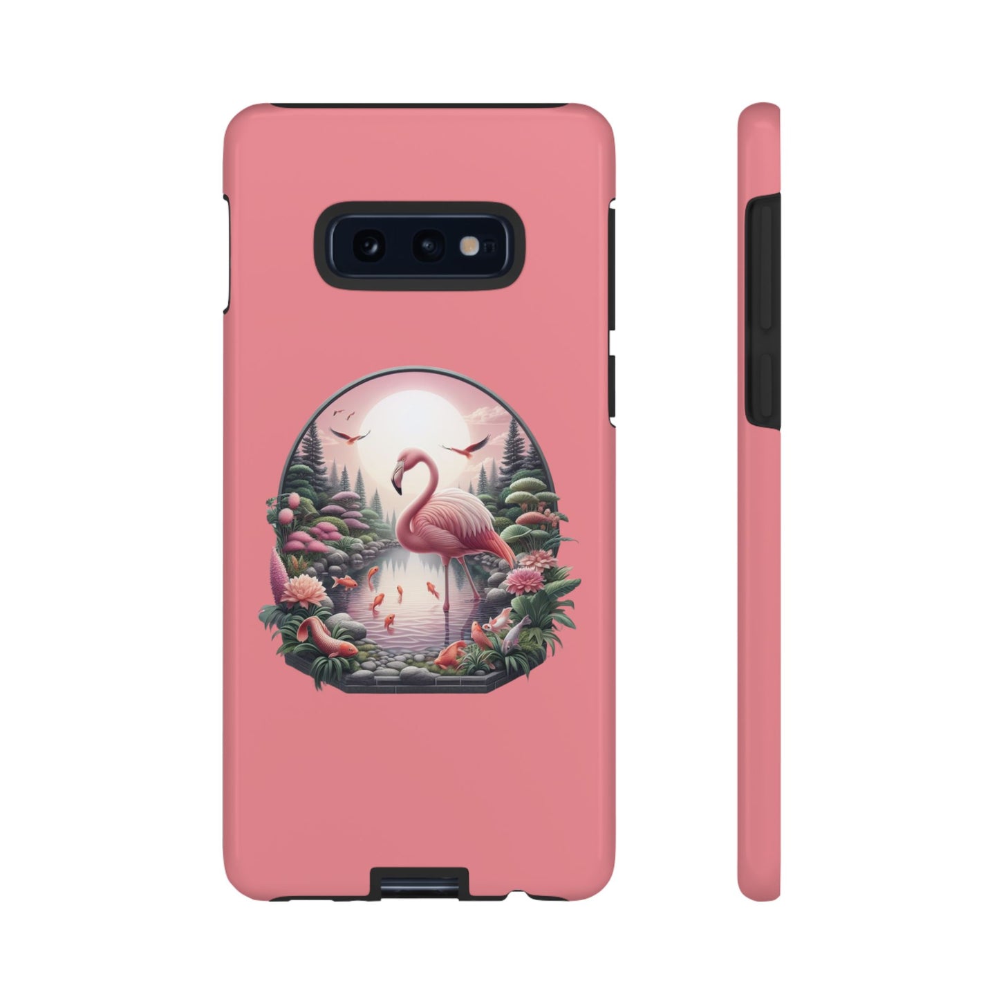 Pink Flamingo - iPhone Tough Phone Case