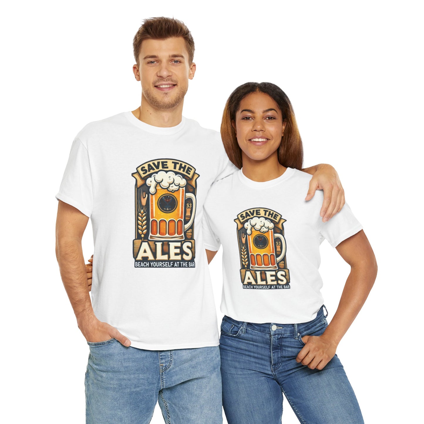 Save The Ales Unisex Heavy Cotton Tee