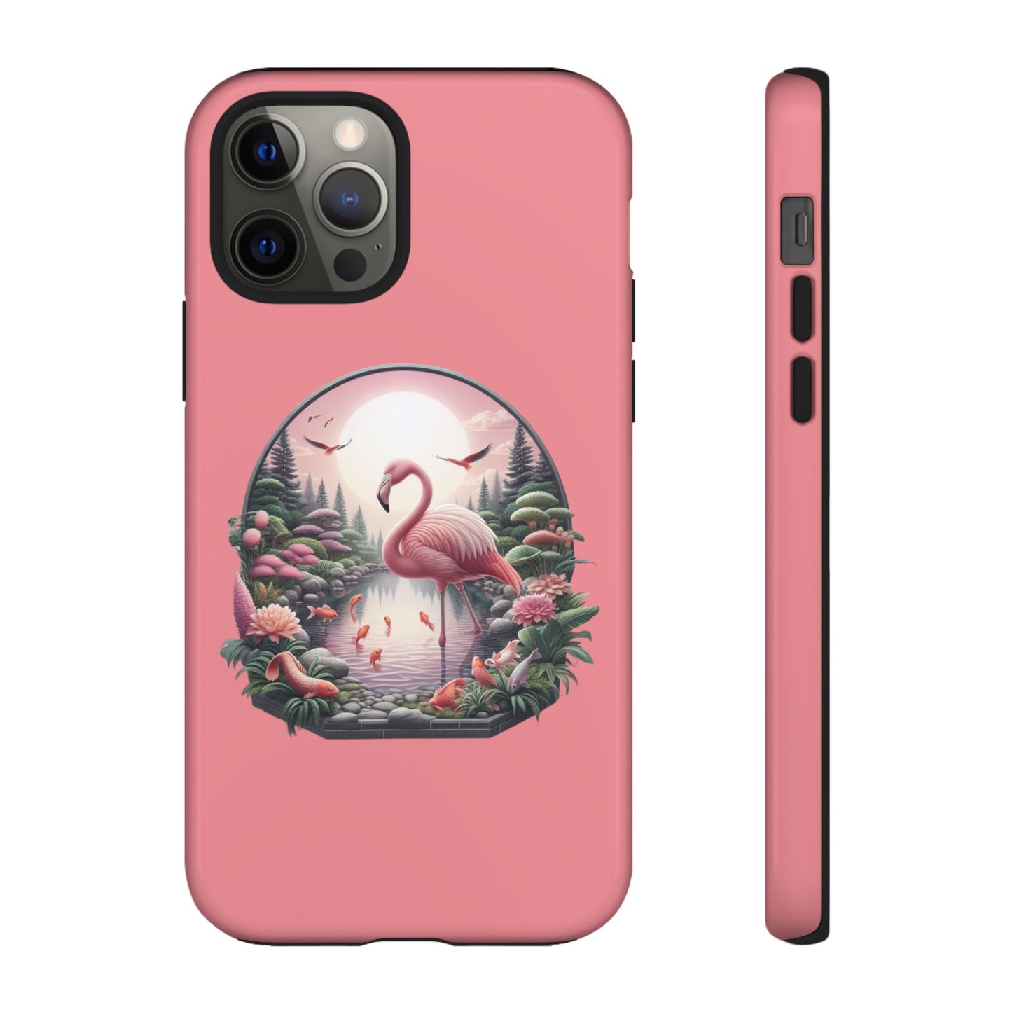 Pink Flamingo - iPhone Tough Phone Case