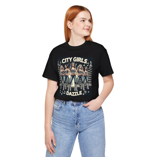 City Girls Dazzle - 2 Sided Short Sleeve Tee