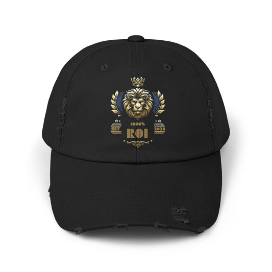 1000%ROI Unisex Distressed Cap