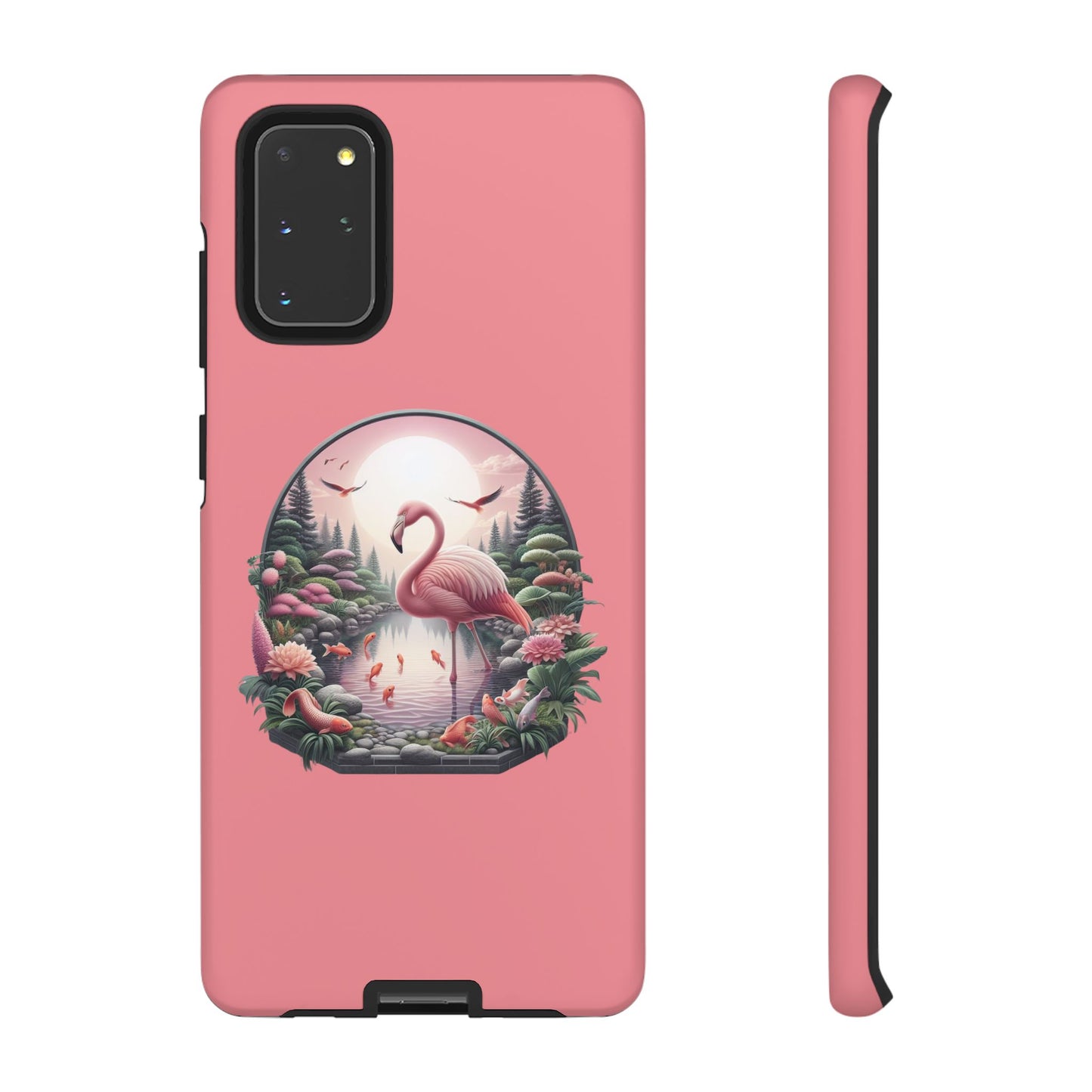 Pink Flamingo - iPhone Tough Phone Case