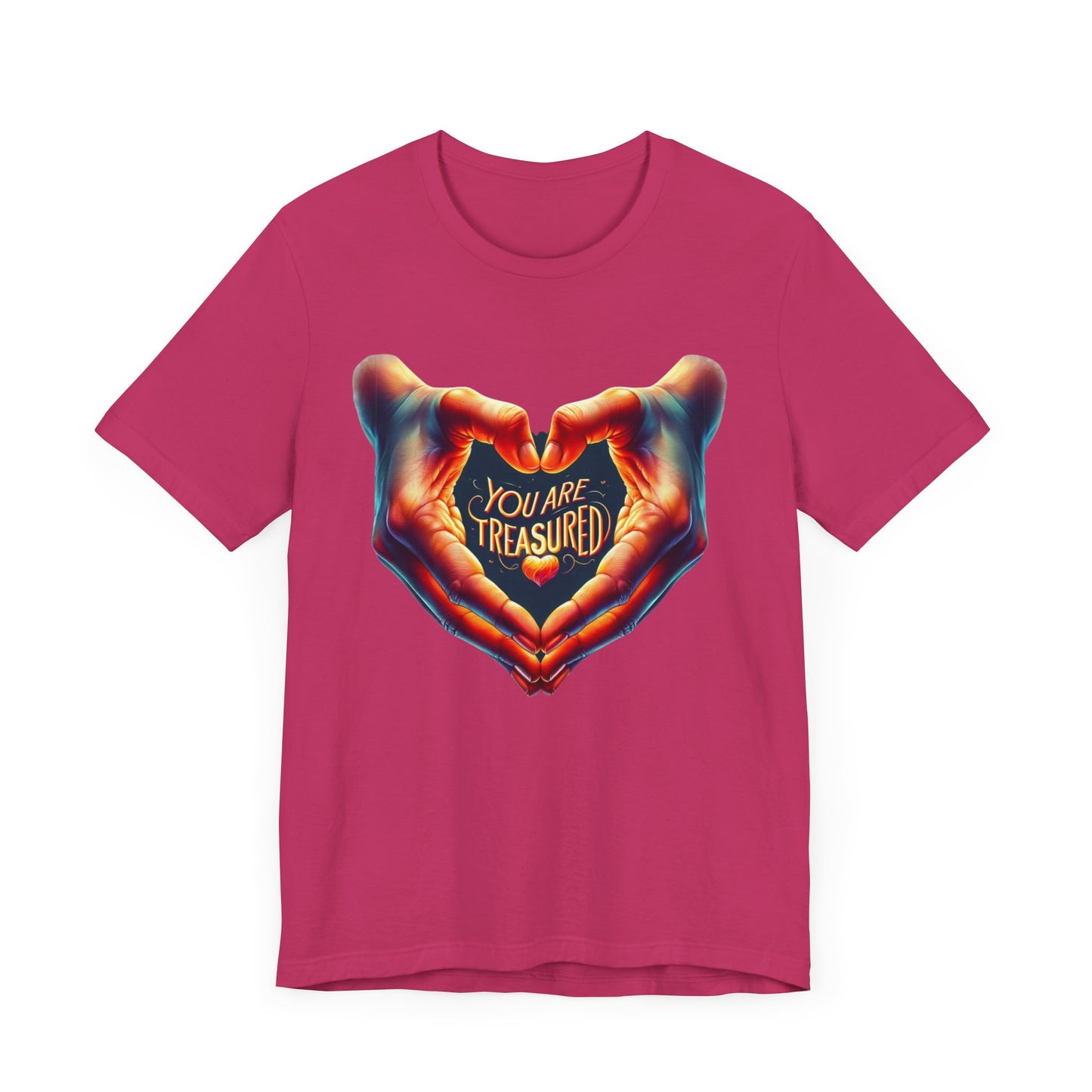 You Are Treasured - Both Sides Printed - Short Sleeve Tee