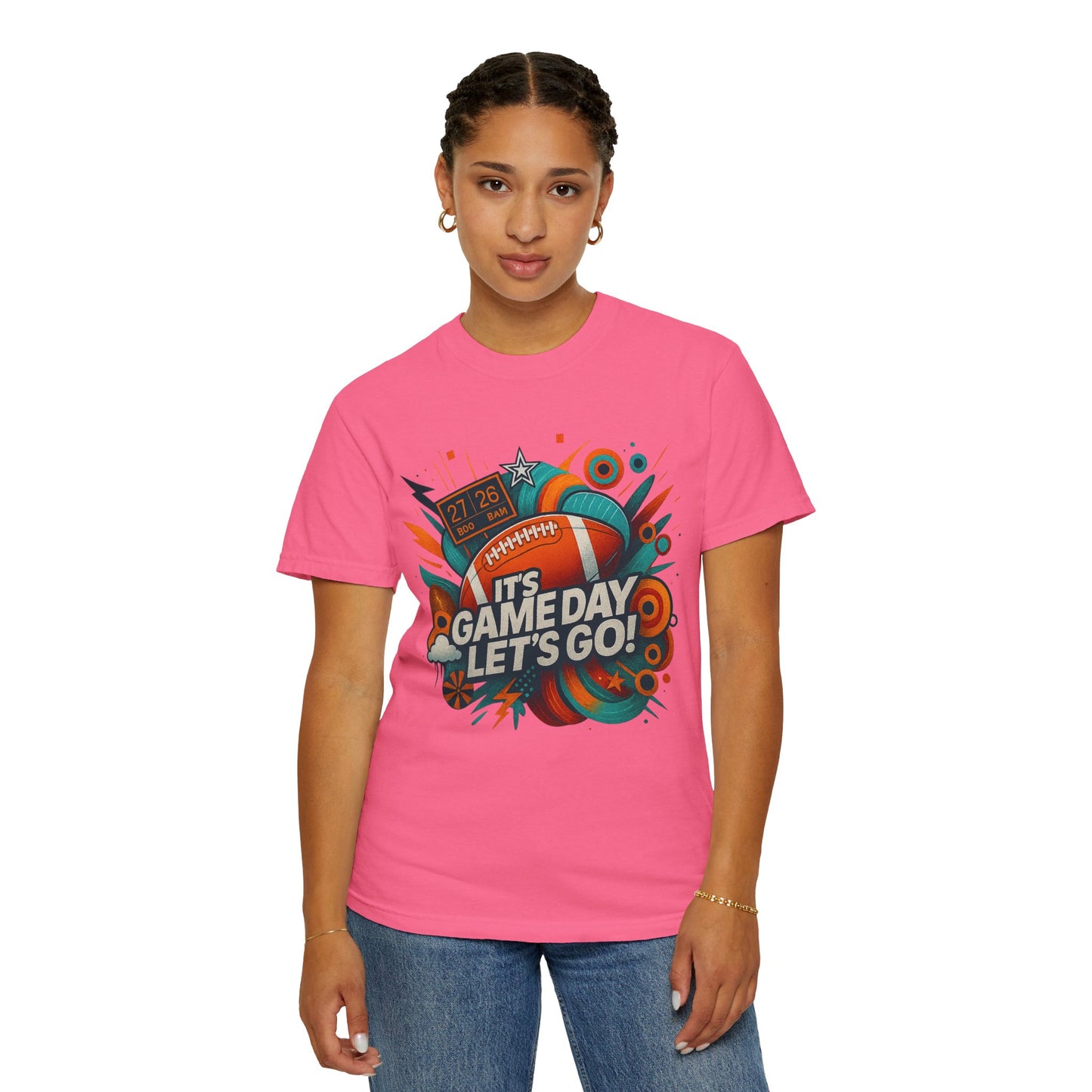 IT'S GAME DAY -  Unisex Garment-Dyed T-shirt