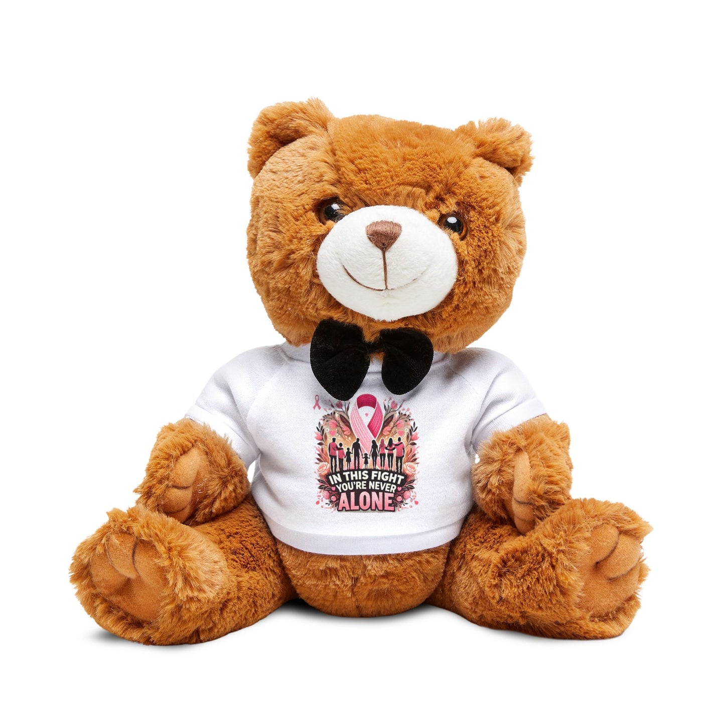 Breast Cancer Awareness Teddy Bear with T-Shirt