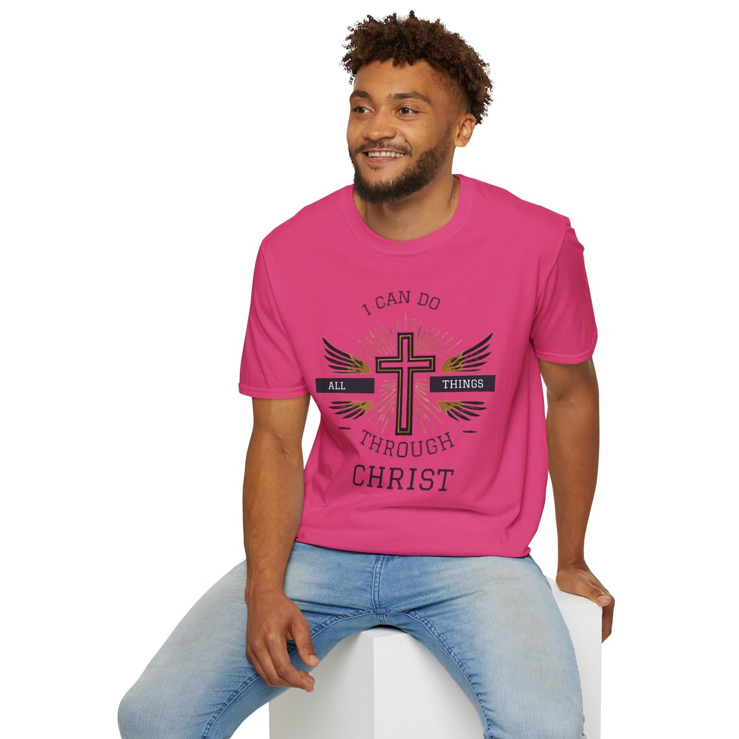 All Things Through Christ Unisex Softstyle T-Shirt
