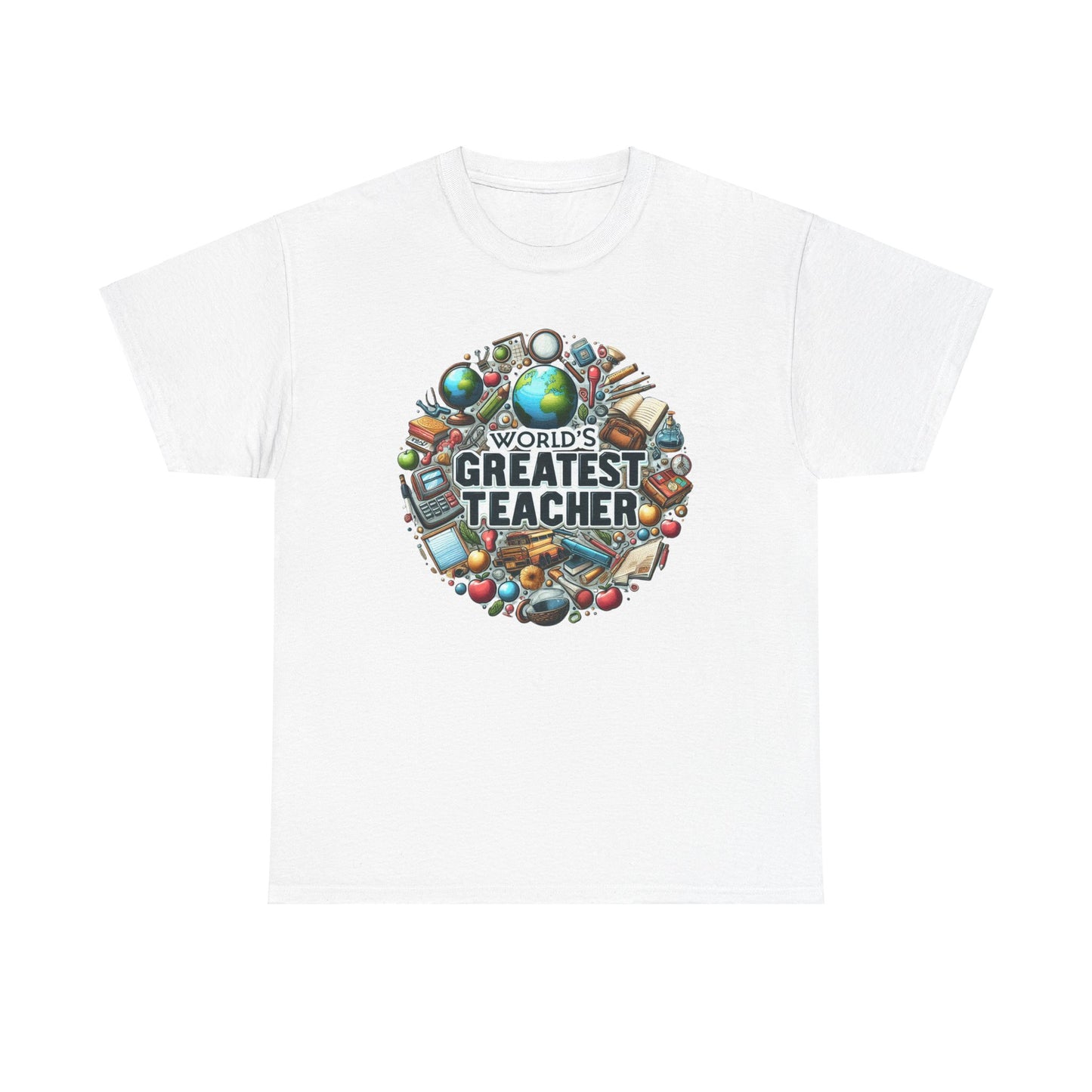 World's Greatest Teacher - Unisex Heavy Cotton Tee (G3)