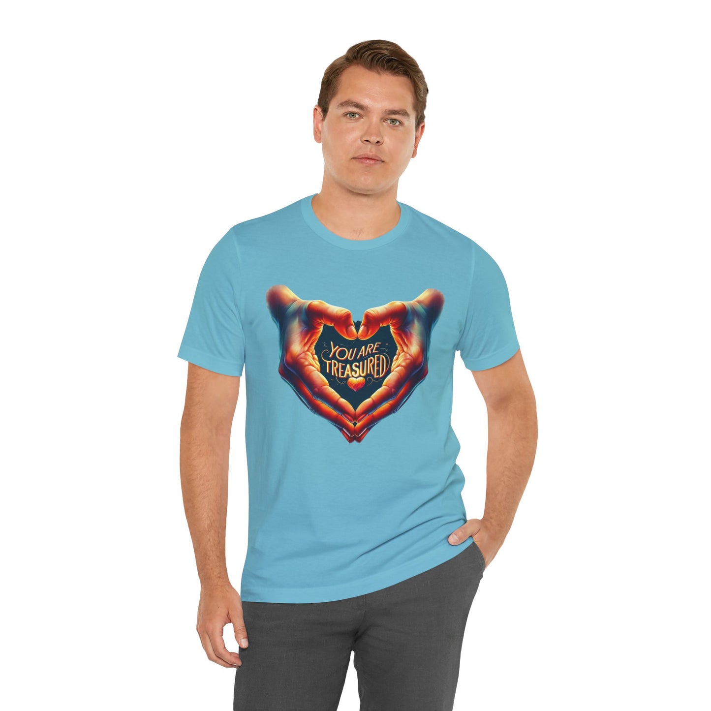 You Are Treasured - Both Sides Printed - Short Sleeve Tee
