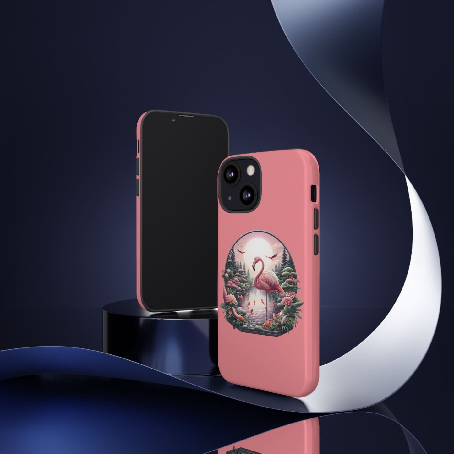 Pink Flamingo - iPhone Tough Phone Case
