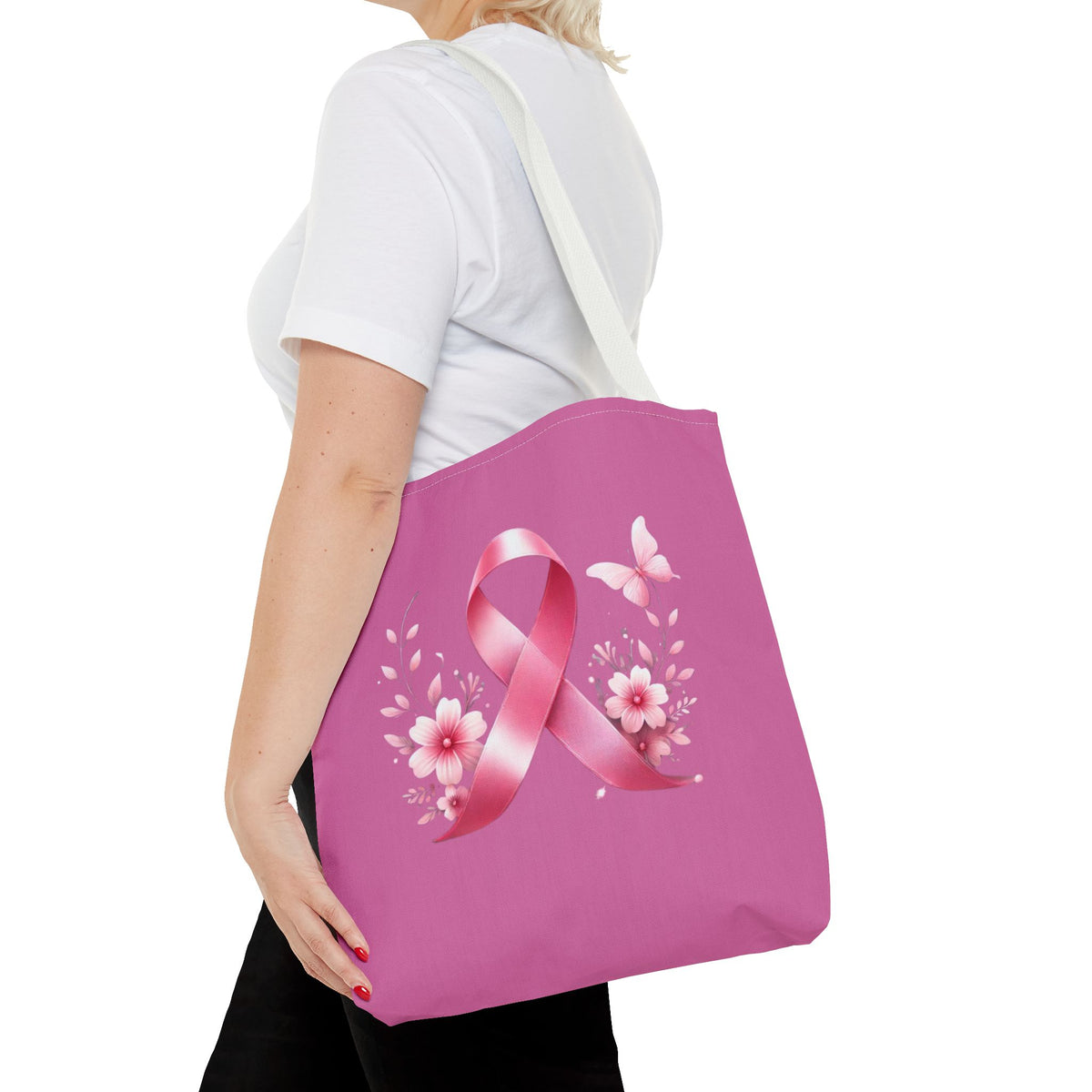 Breast Cancer Awareness Tote Bag_Pink