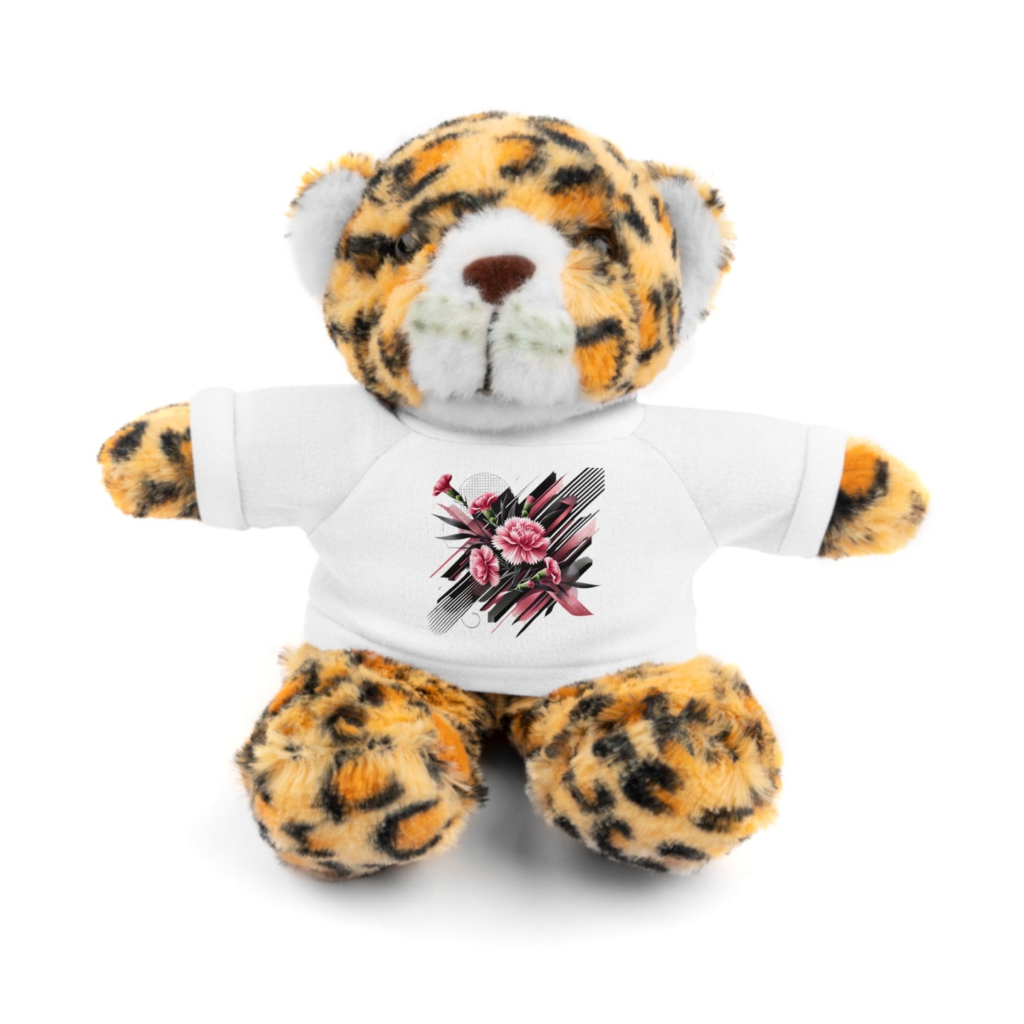 Pink Carnation Designer Stuffed Animals with Tee
