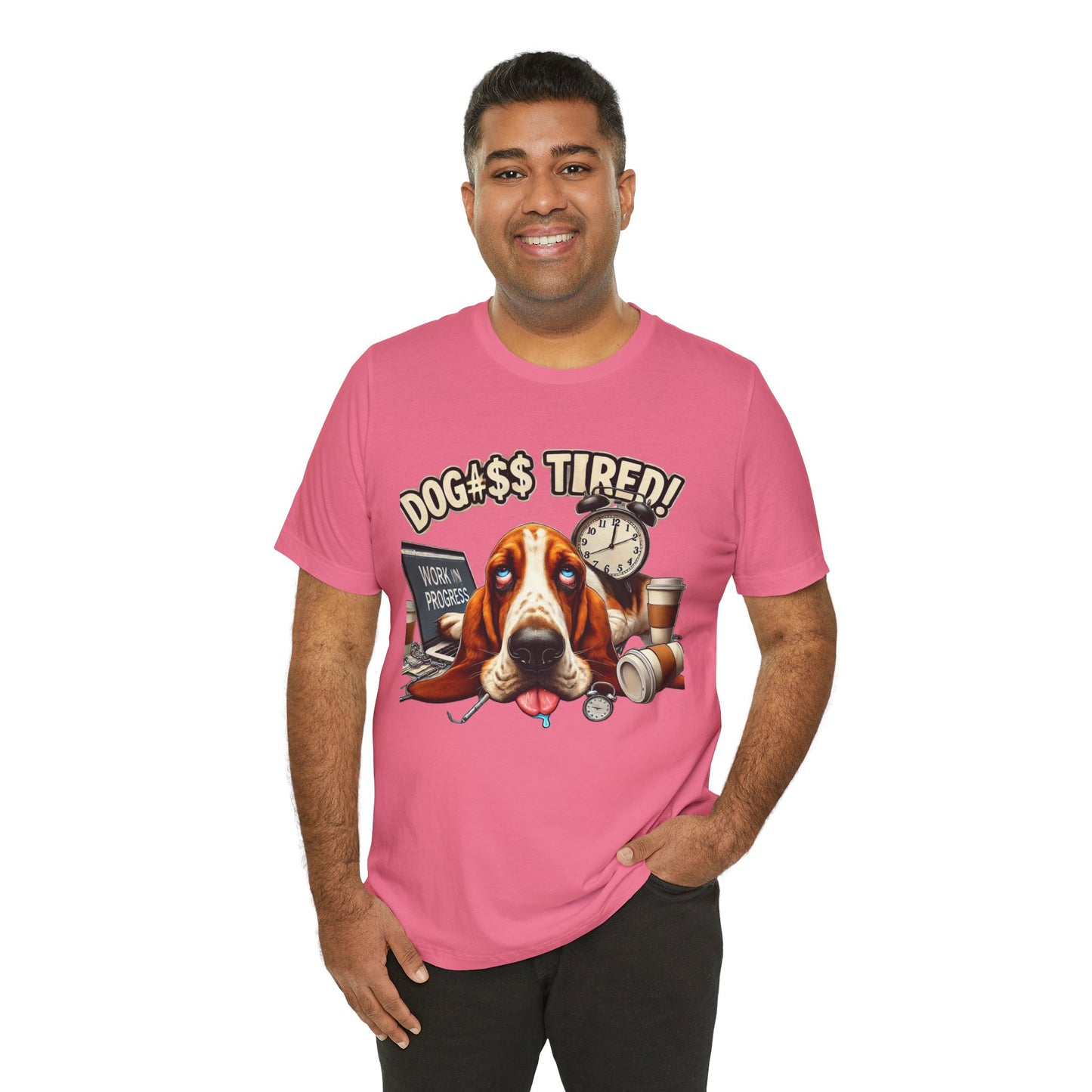 Dog#$$ Tired Unisex Jersey Short Sleeve Tee