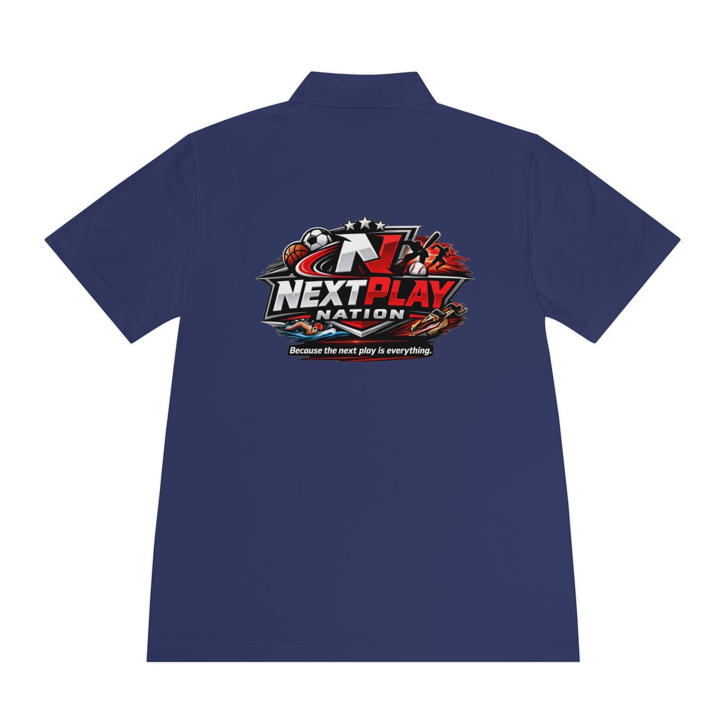 NextPlay Nation Men's Sport Polo Shirt