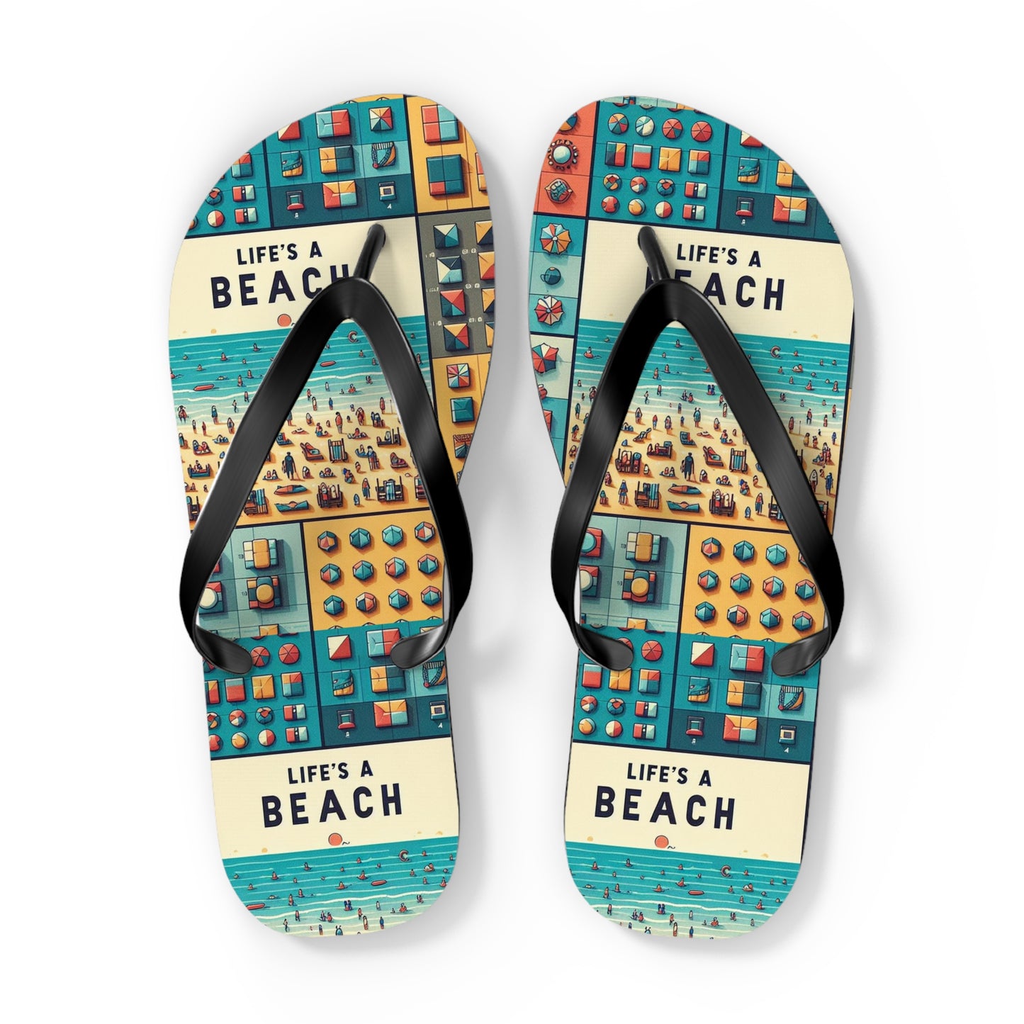 Life's A Beach Flip Flops