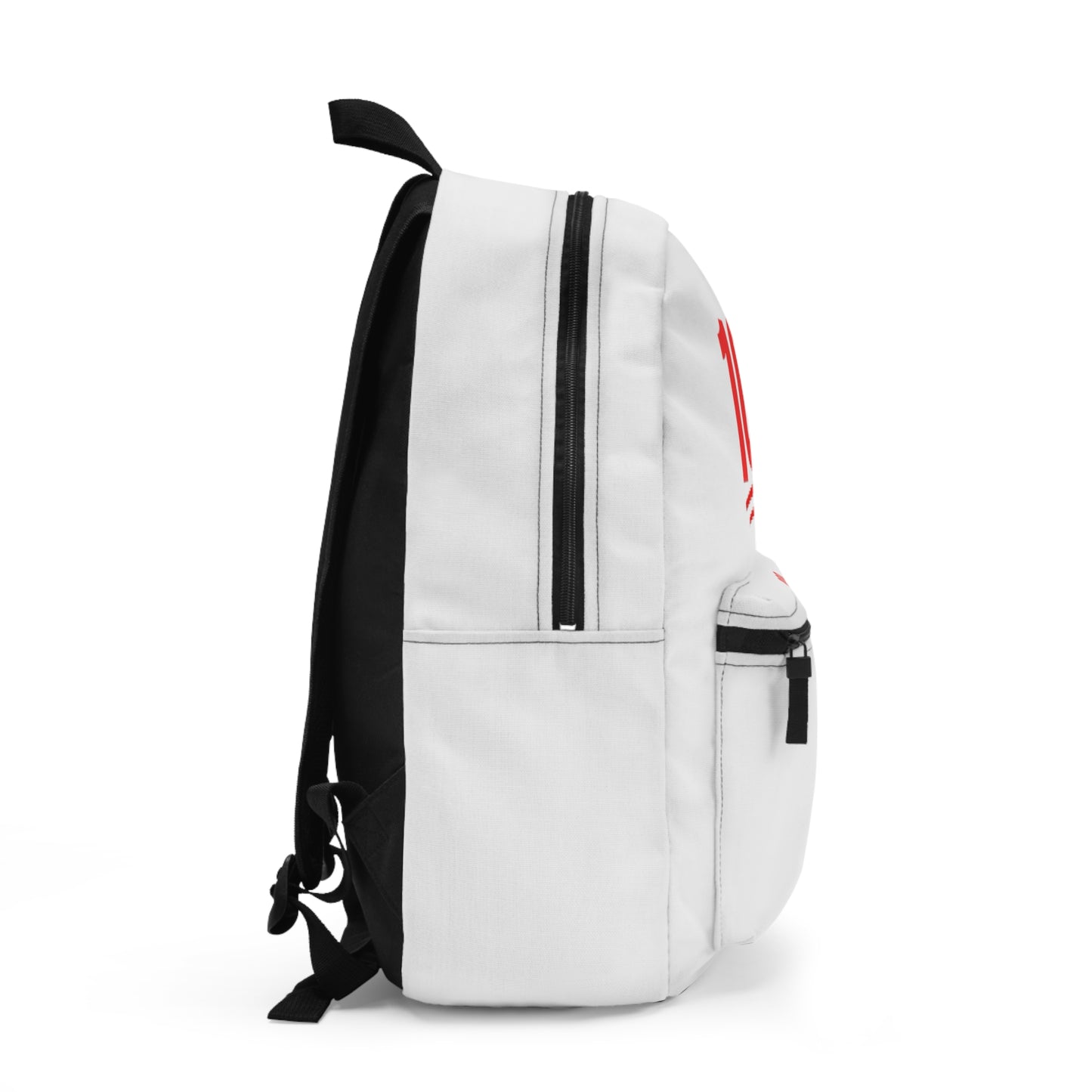 1000, Leaps Above 100, White Confirmation Backpack