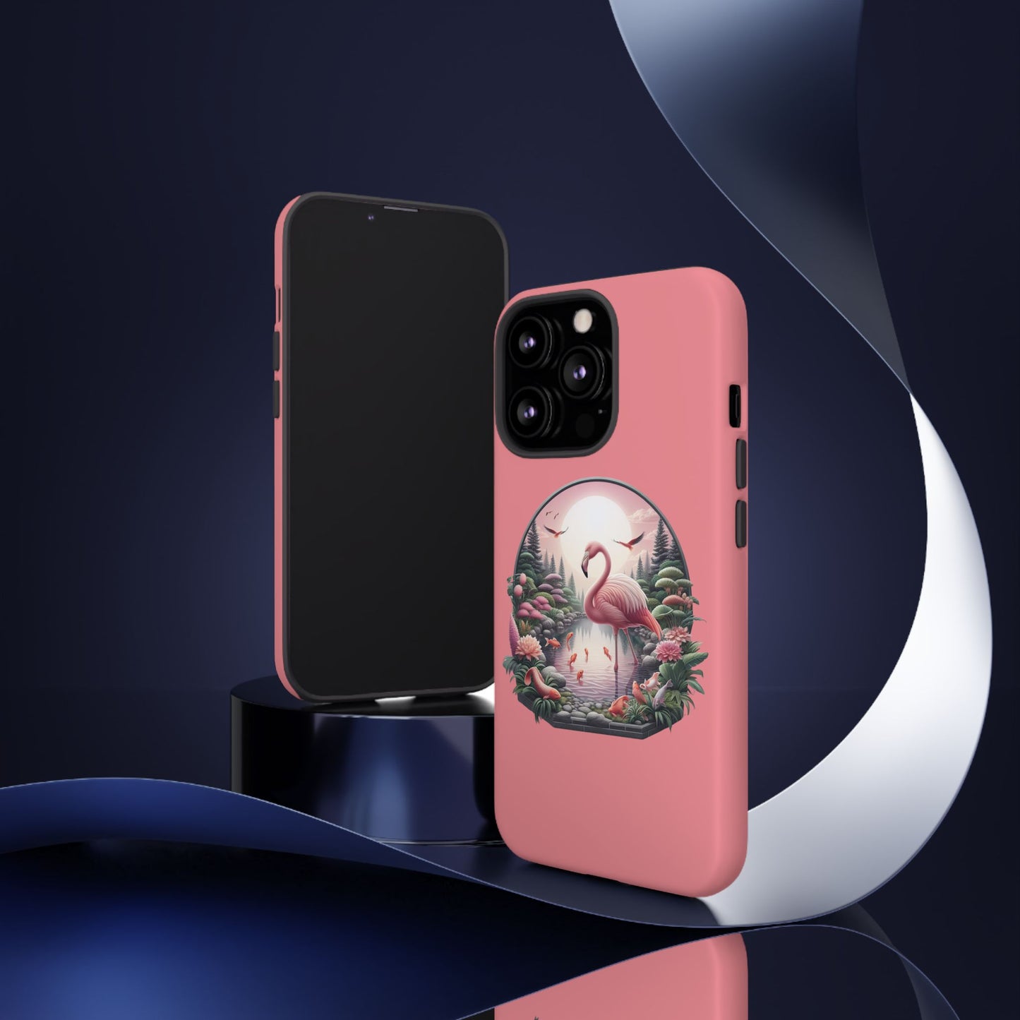 Pink Flamingo - iPhone Tough Phone Case