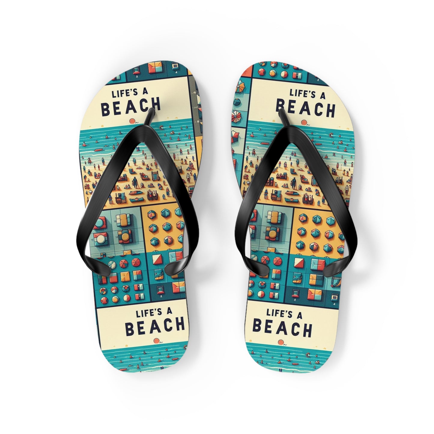 Life's A Beach Flip Flops