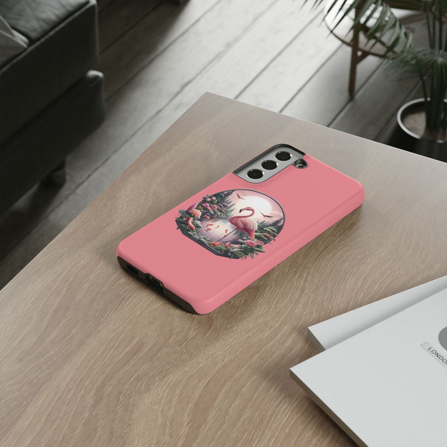 Pink Flamingo - iPhone Tough Phone Case