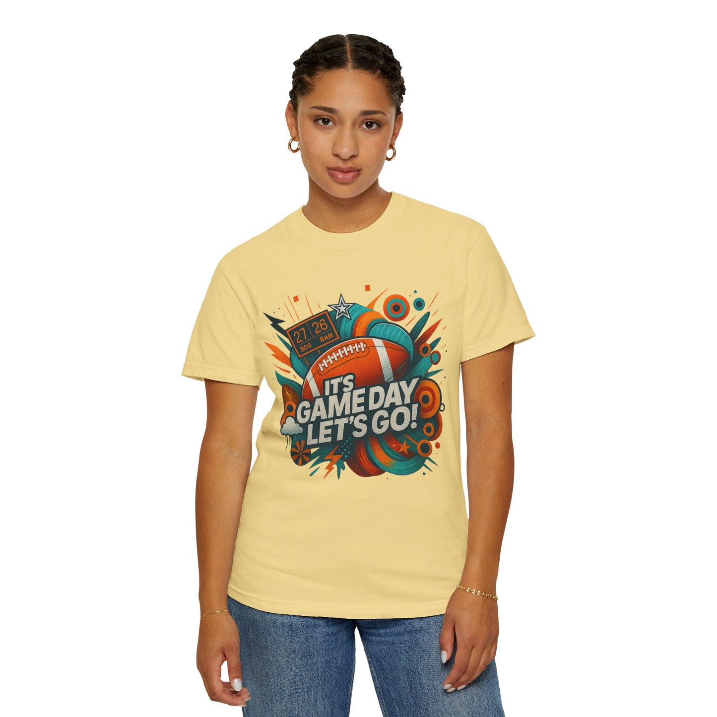 IT'S GAME DAY -  Unisex Garment-Dyed T-shirt