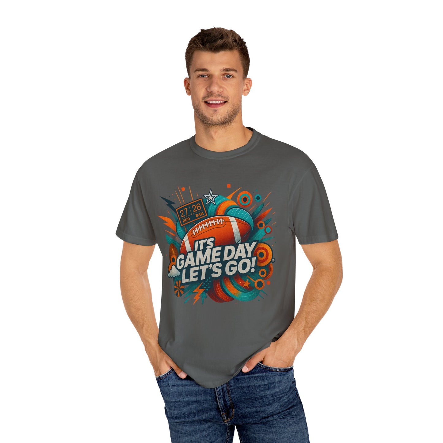 IT'S GAME DAY -  Unisex Garment-Dyed T-shirt
