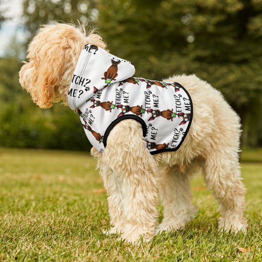 Fetch? Me? Pet Hoodie (2)