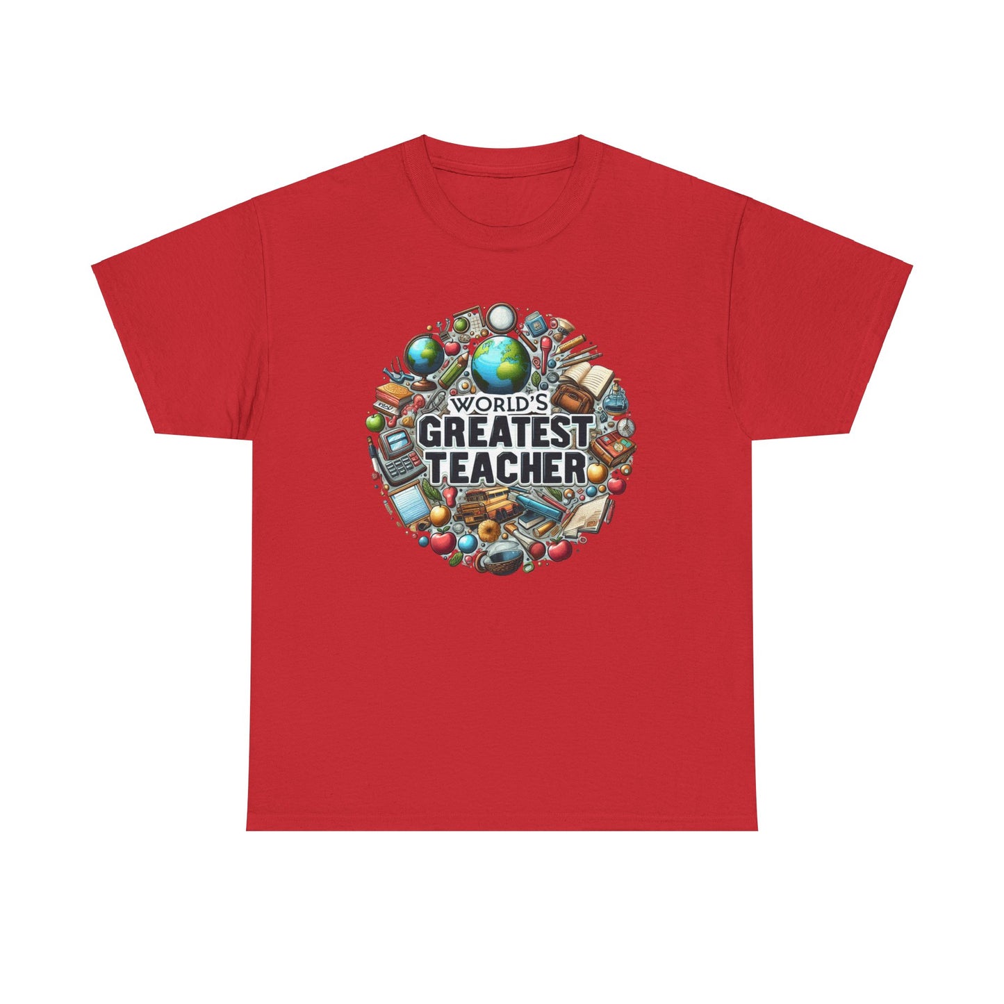 World's Greatest Teacher - Unisex Heavy Cotton Tee (G3)