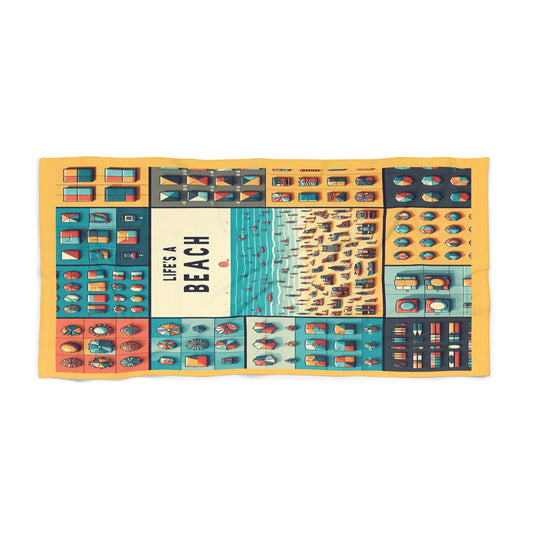 Life's A Beach - Beach Towel