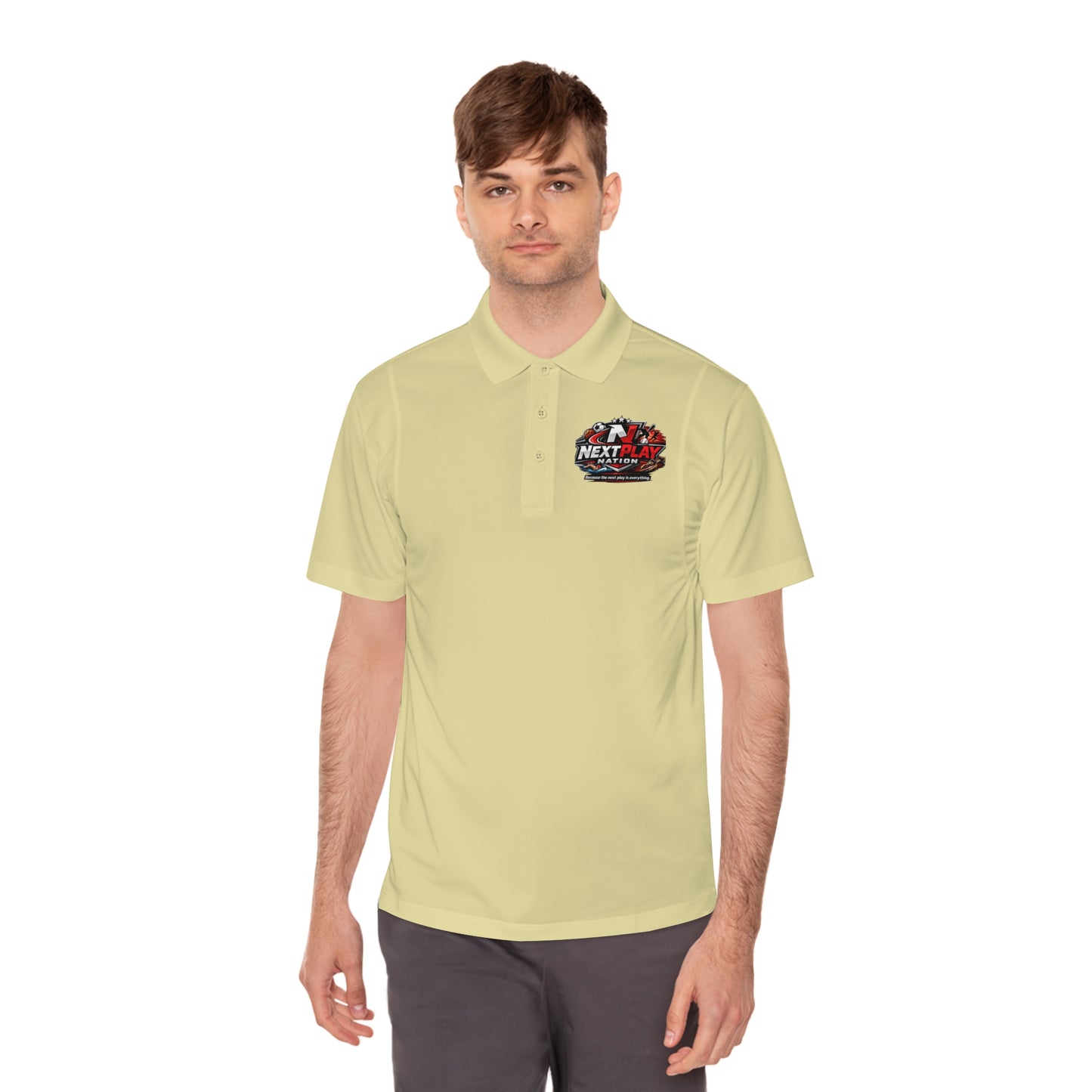 NextPlay Nation Men's Sport Polo Shirt