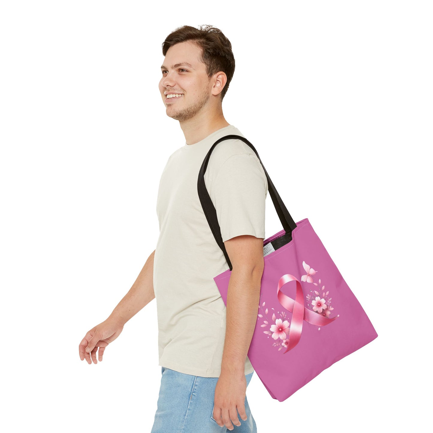 Breast Cancer Awareness Tote Bag_Pink