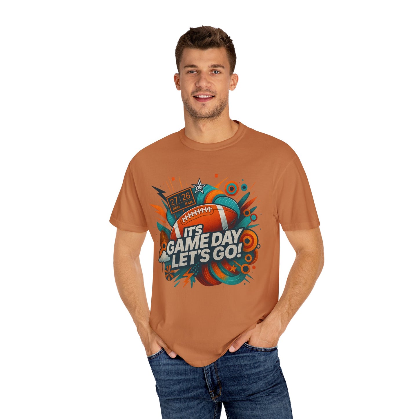 IT'S GAME DAY -  Unisex Garment-Dyed T-shirt