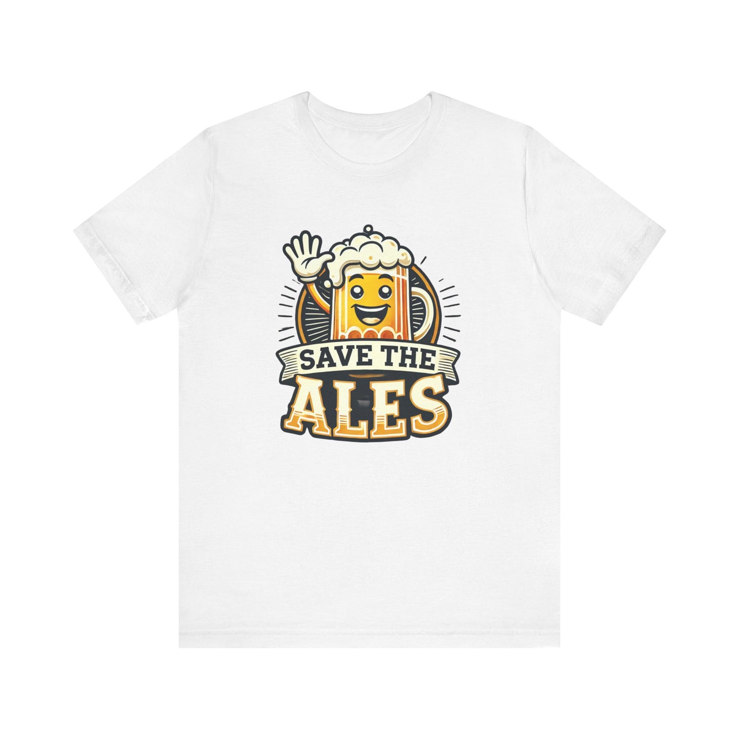Save The Ales_V2 Unisex Jersey Short Sleeve Tee
