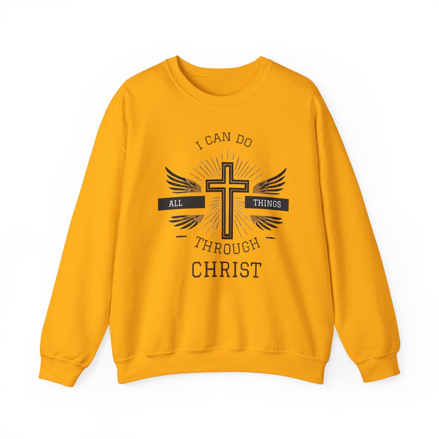 All Things Through Christ Unisex Heavy Blend™ Crewneck Sweatshirt