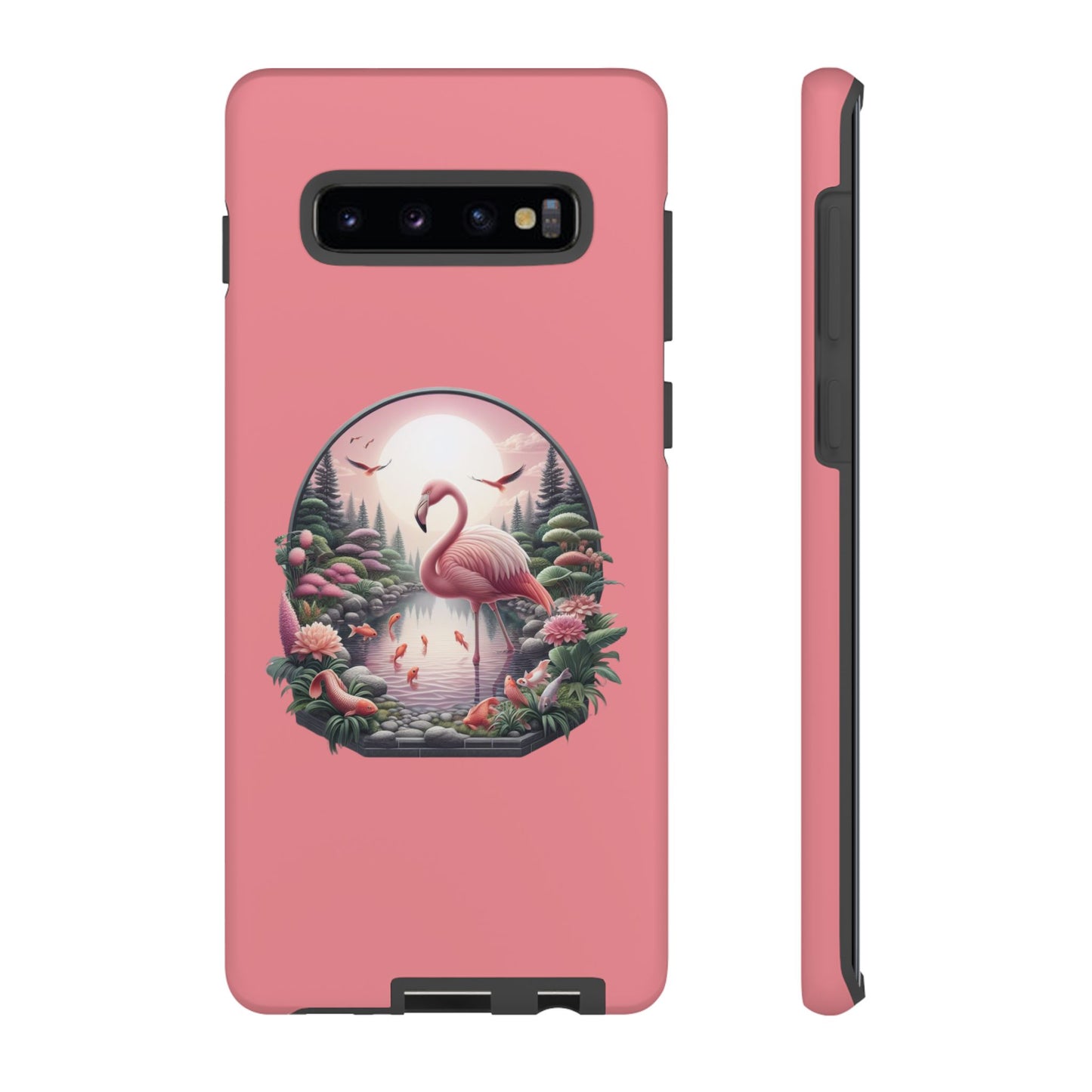 Pink Flamingo - iPhone Tough Phone Case