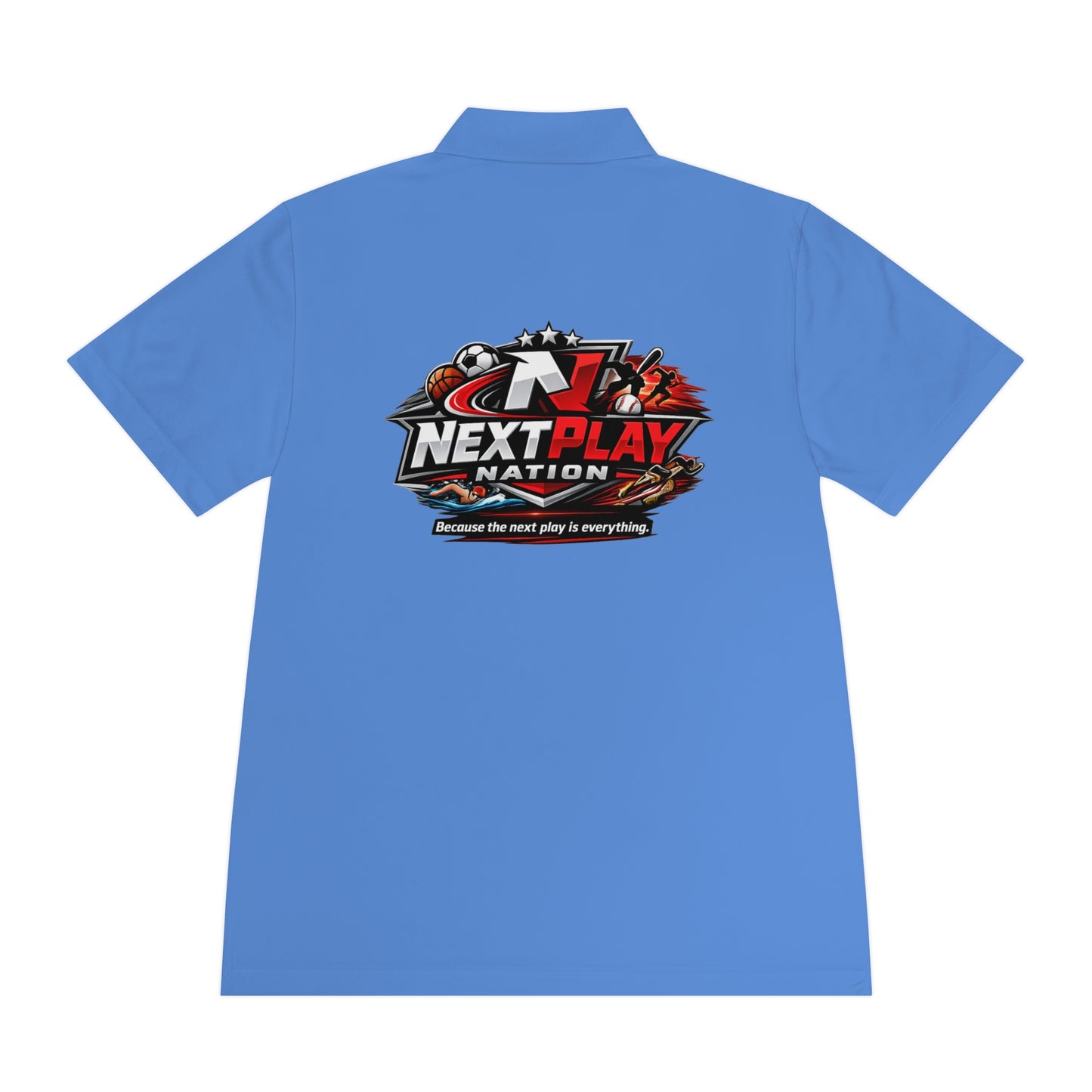NextPlay Nation Men's Sport Polo Shirt
