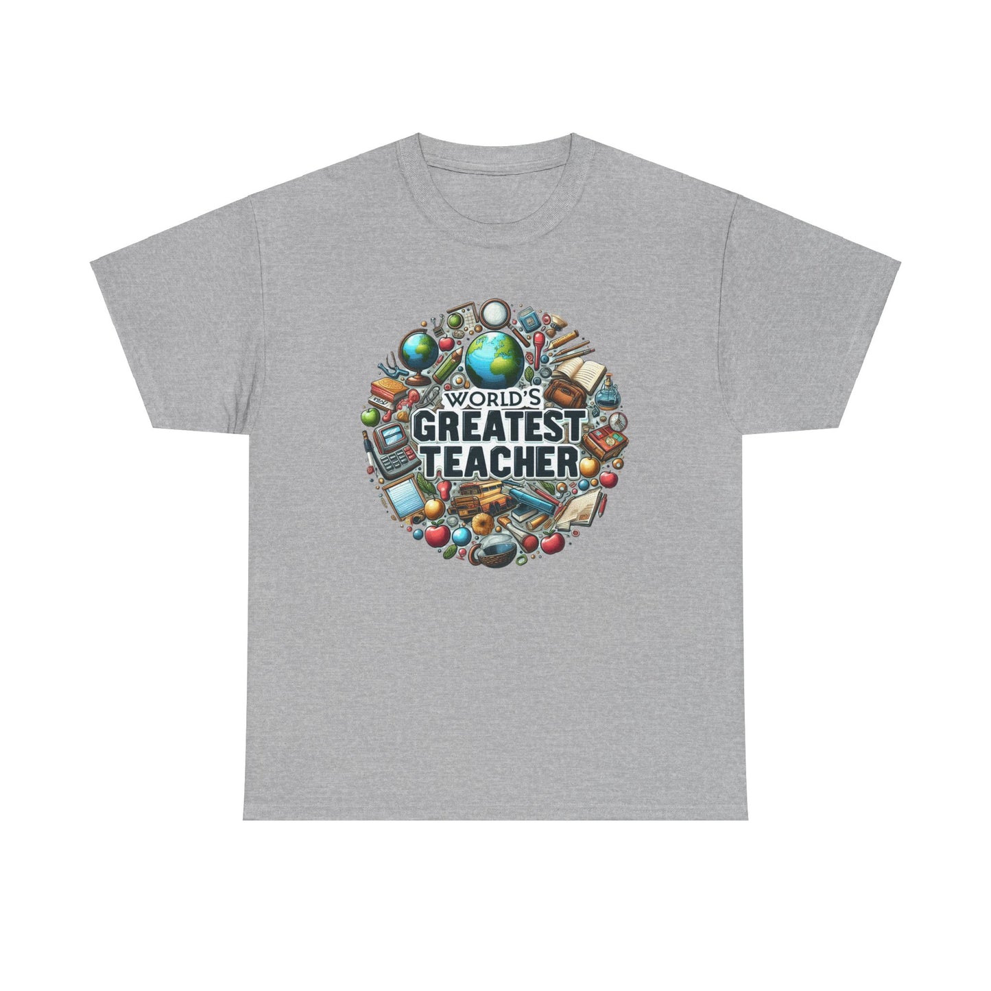 World's Greatest Teacher - Unisex Heavy Cotton Tee (G3)