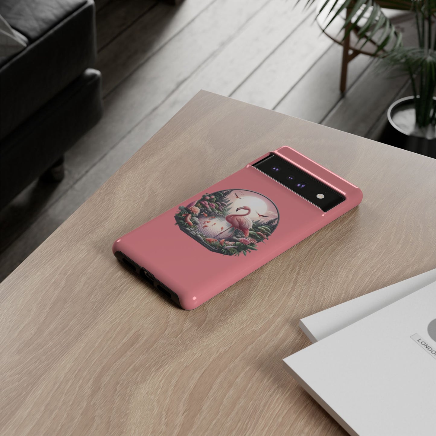 Pink Flamingo - iPhone Tough Phone Case