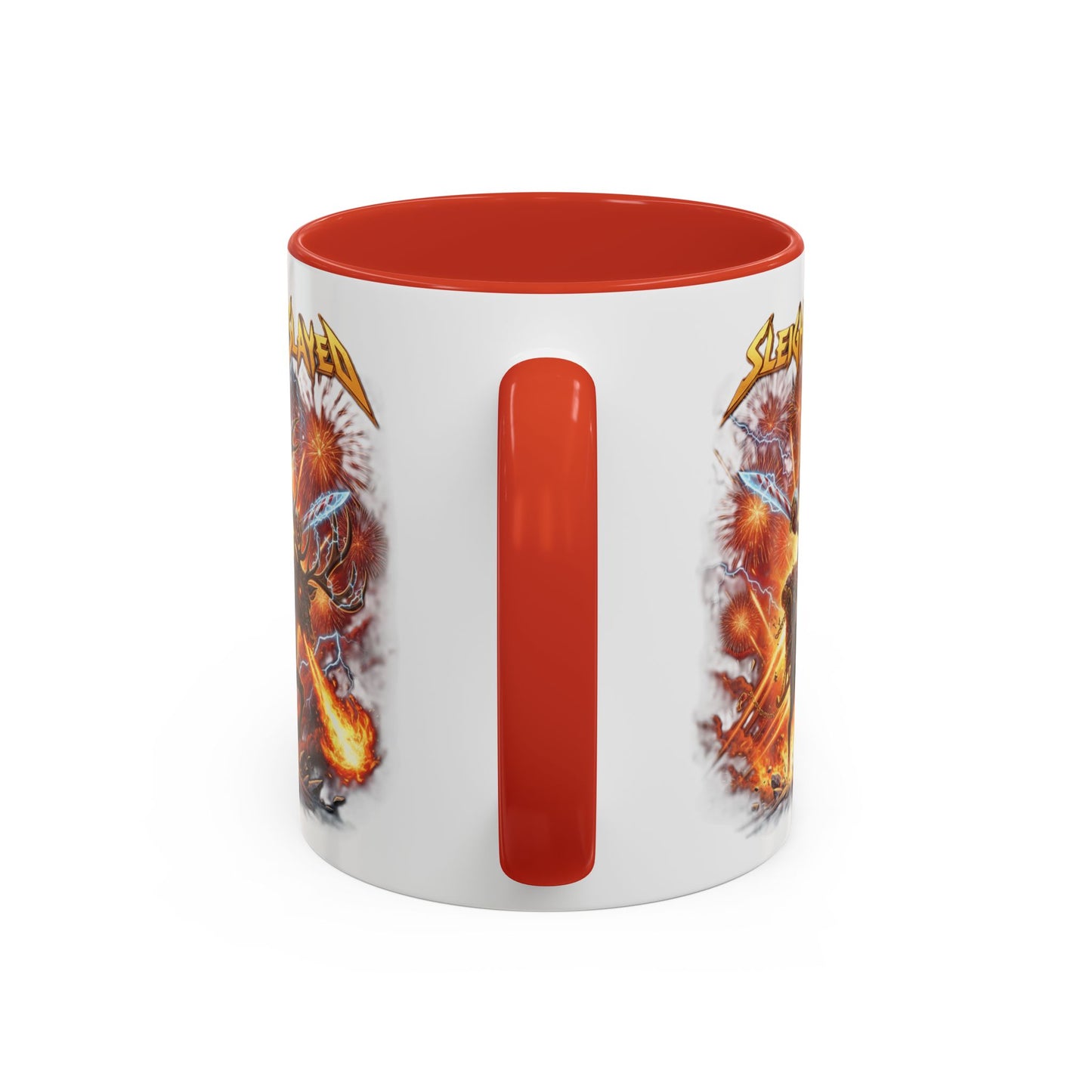 "Sleigh or Be Slayed" Mug | Ceramic Coffee Cup | Holiday Mug