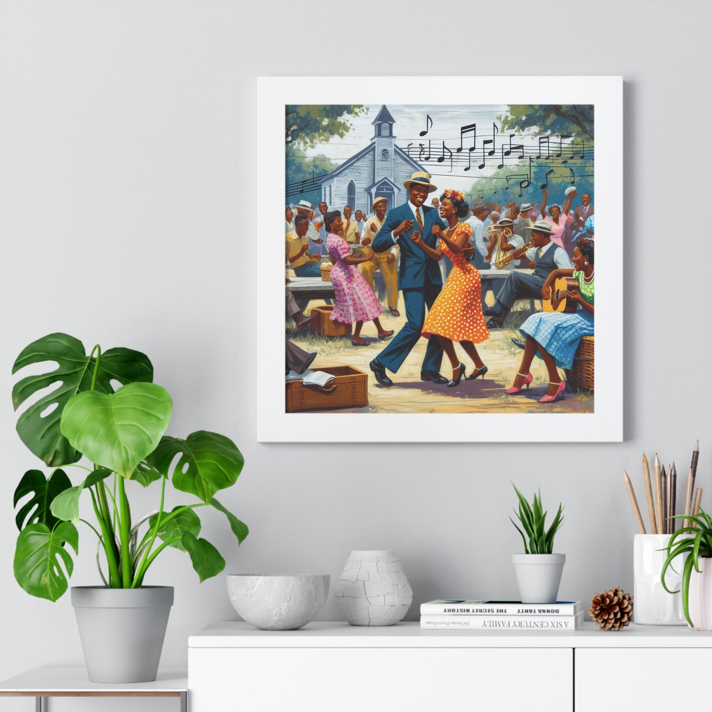 Stanky Leg After Service -  Unique Wall Art - Framed Vertical Poster