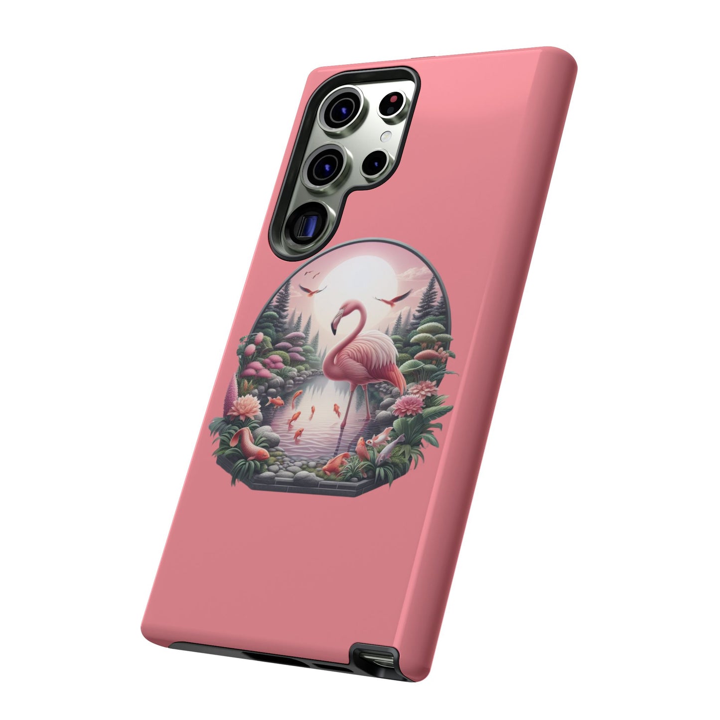Pink Flamingo - iPhone Tough Phone Case