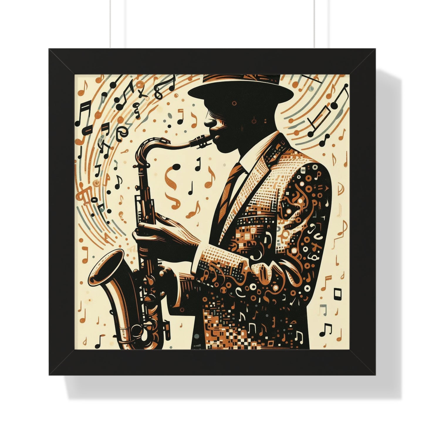 To The Nines -  Unique Wall Art - Framed Vertical Poster