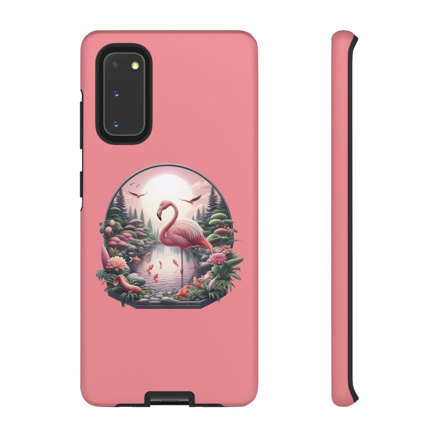 Pink Flamingo - iPhone Tough Phone Case