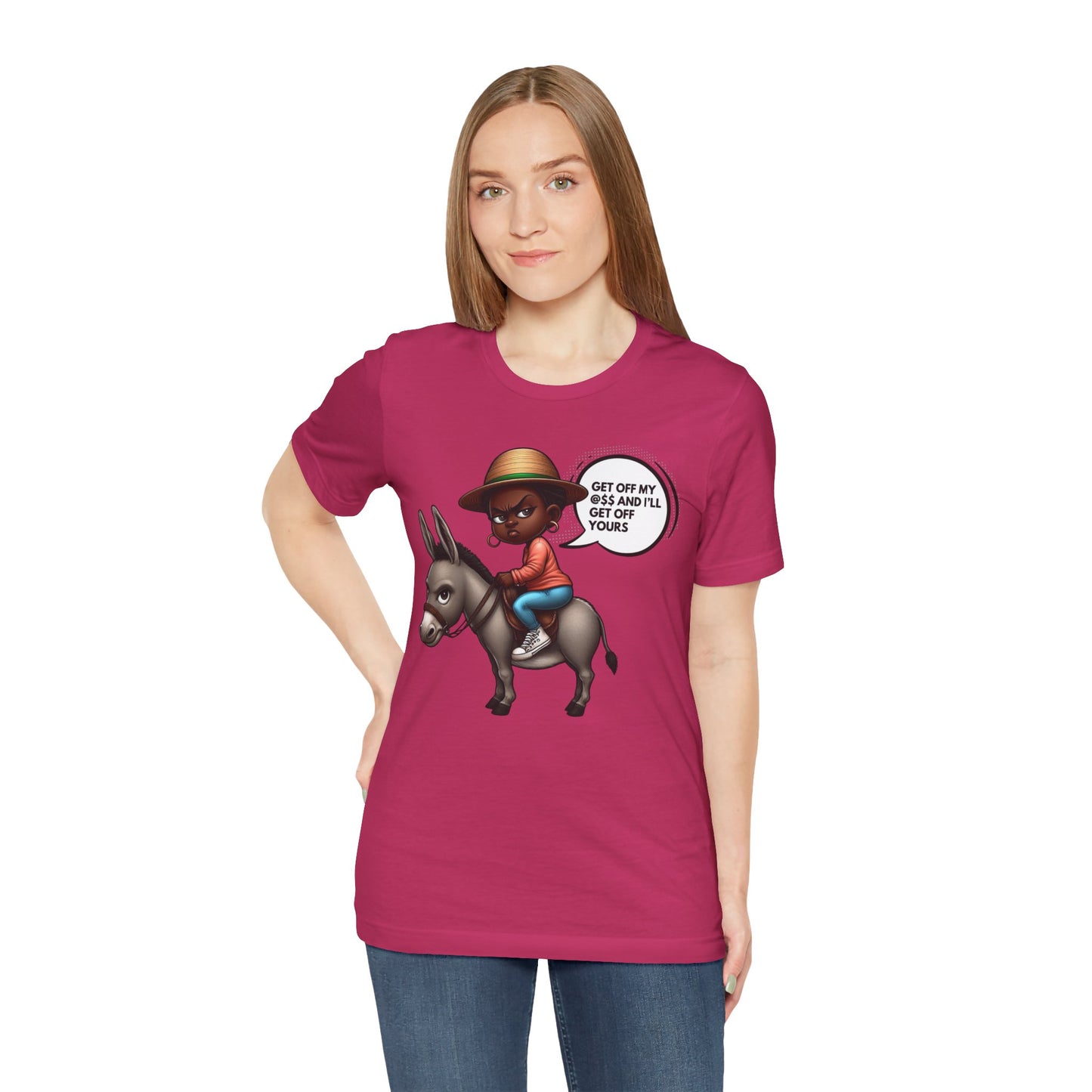 "Get Off Mine And I'll Get Off Yours" Short Sleeve Tee - 2